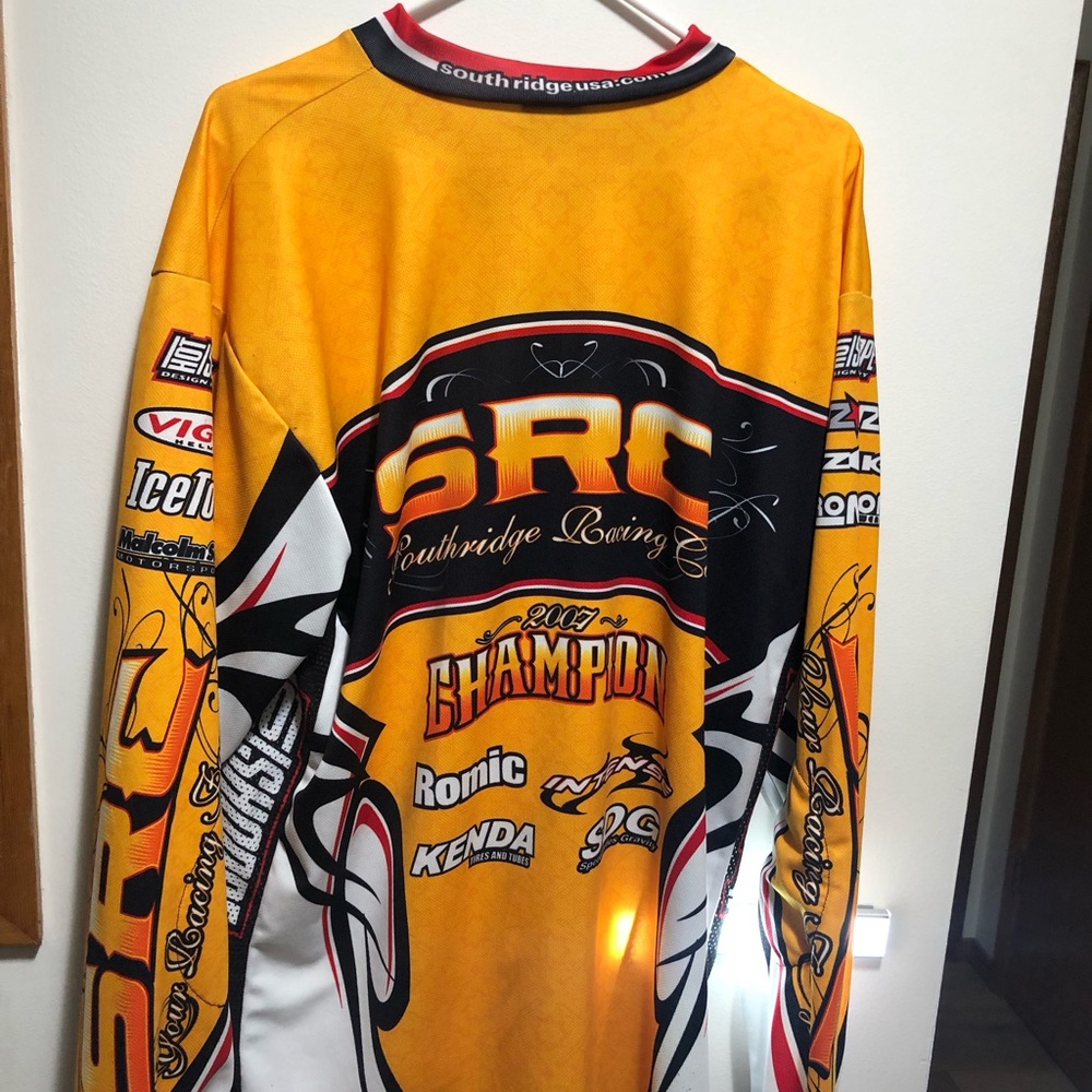 Men's Yellow Racing Jersey - Picture 2 of 16